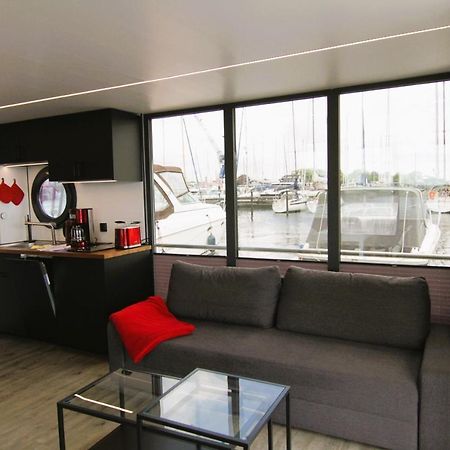 Hausboot Fjord Nordstern Mit Dachterrasse In Schleswig酒店 外观 照片